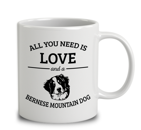 All You Need Is Love And A Bernese Mountain Dog