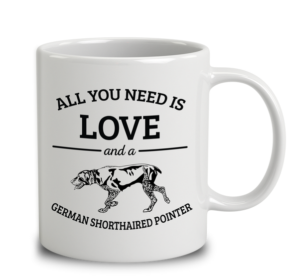All You Need Is Love And A German Shorthaired Pointer