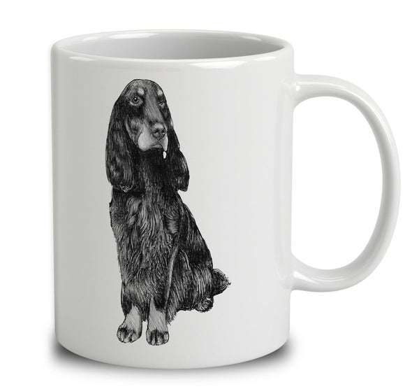 Field Spaniel Sketch