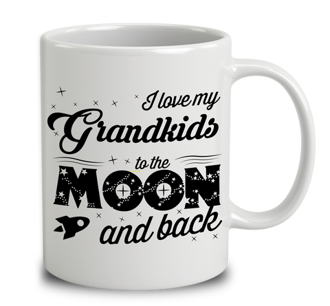I Love My Grandkids To The Moon And Back