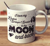 I Love My English Springer Spaniel To The Moon And Back