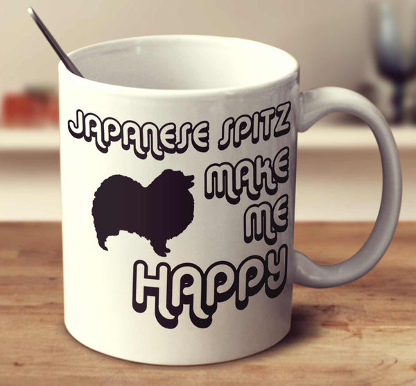 Japanese Spitz Make Me Happy 2