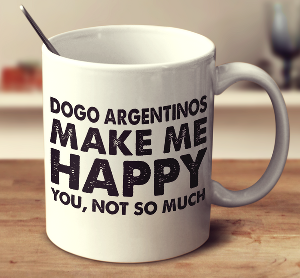 Dogo Argentinos Make Me Happy