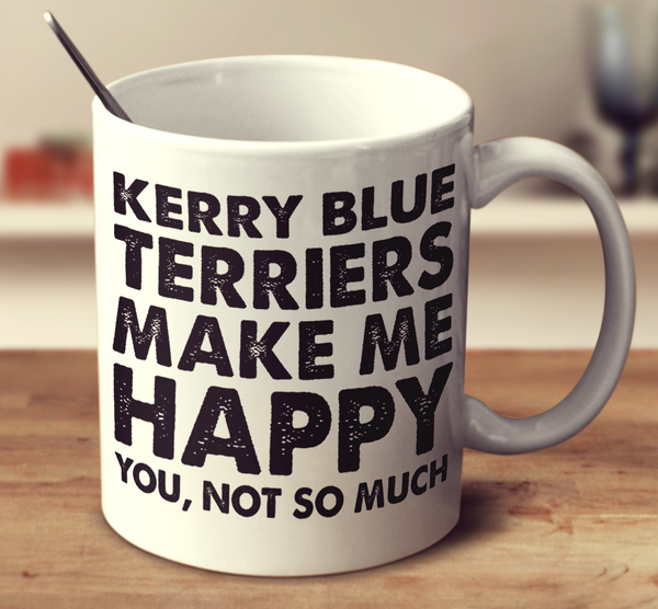 Kerry Blue Terriers Make Me Happy