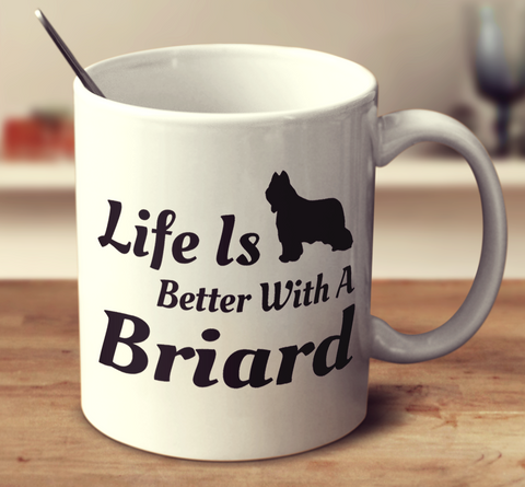 Life Is Better With A Briard