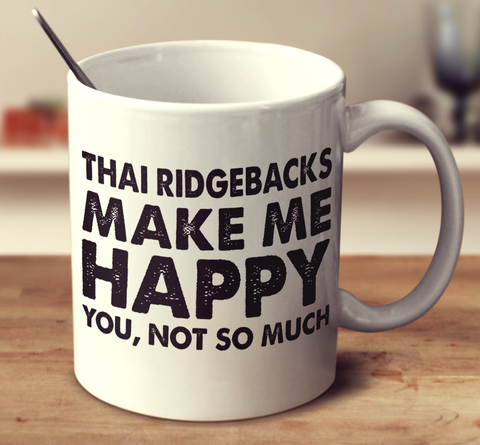 Thai Ridgebacks Make Me Happy