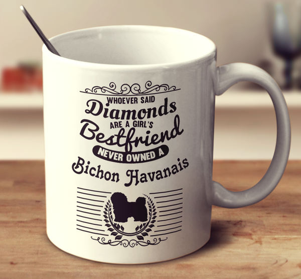 Whoever Said Diamonds Are A Girl's Bestfriend Never Owned A Bichon Havanais