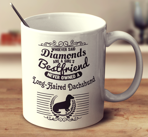 Whoever Said Diamonds Are A Girl's Bestfriend Never Owned A Long Haired Dachshund