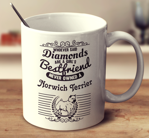 Whoever Said Diamonds Are A Girl's Bestfriend Never Owned A Norwich Terrier