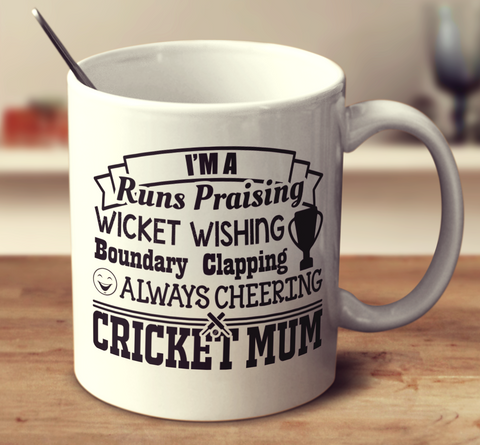Always Cheering Cricket Mum