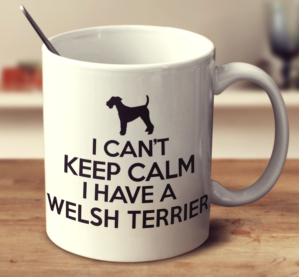 I Cant Keep Calm I Have A Welsh Terrier