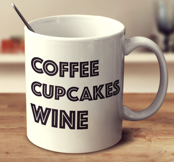Coffee Cupcakes Wine