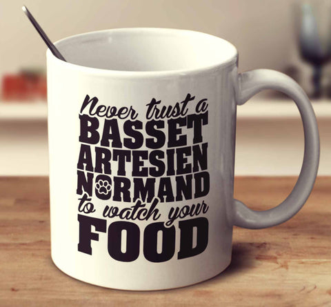 Never Trust A Basset Artesien Normand To Watch Your Food