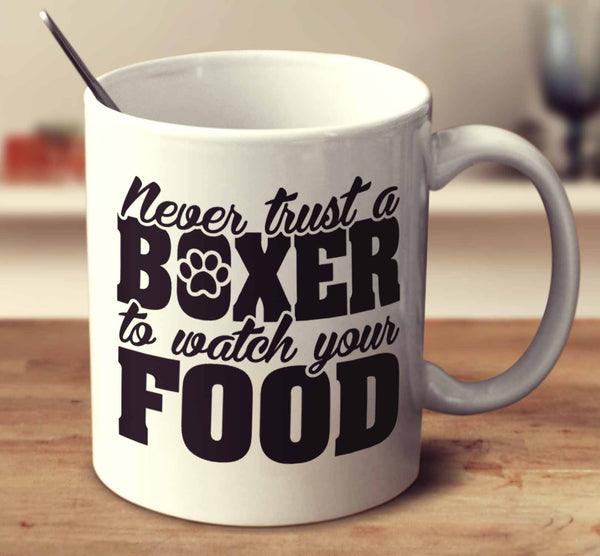 Never Trust A Boxer To Watch Your Food
