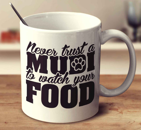 Never Trust A Mudi To Watch Your Food