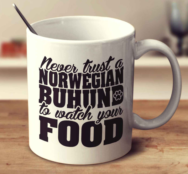 Never Trust A Norwegian Buhund To Watch Your Food