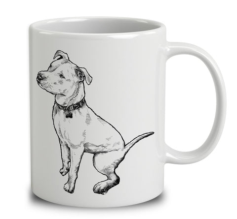 American Pit Bull Terrier Sketch