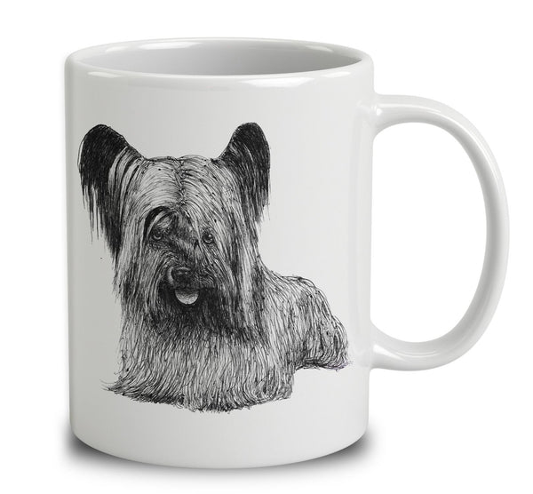 Scottish-Skye Terrier Sketch