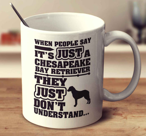 When People Say It's Just A Chesapeake Bay Retriever