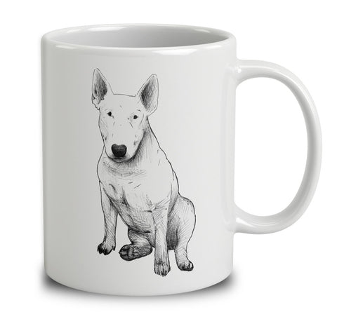 English Bull Terrier Sketch