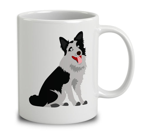 Border Collie Illustration