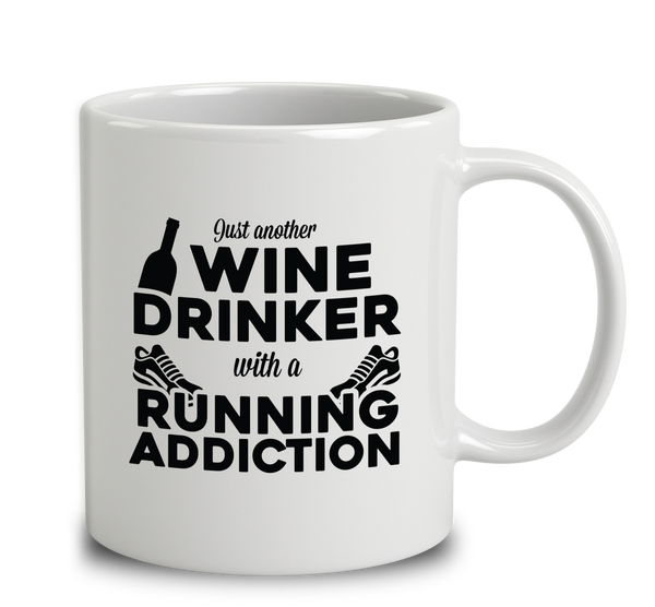 Wine Drinker With A Running Addiction